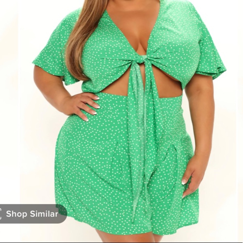 Green Short Set 1X
